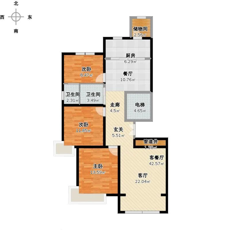 户型图怎么看?东南西北分不清?承重墙看不懂?手把手教你辨别