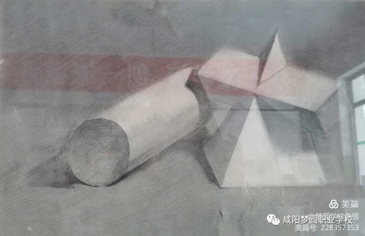 咸阳梦圆职业学校——学生绘画作品展