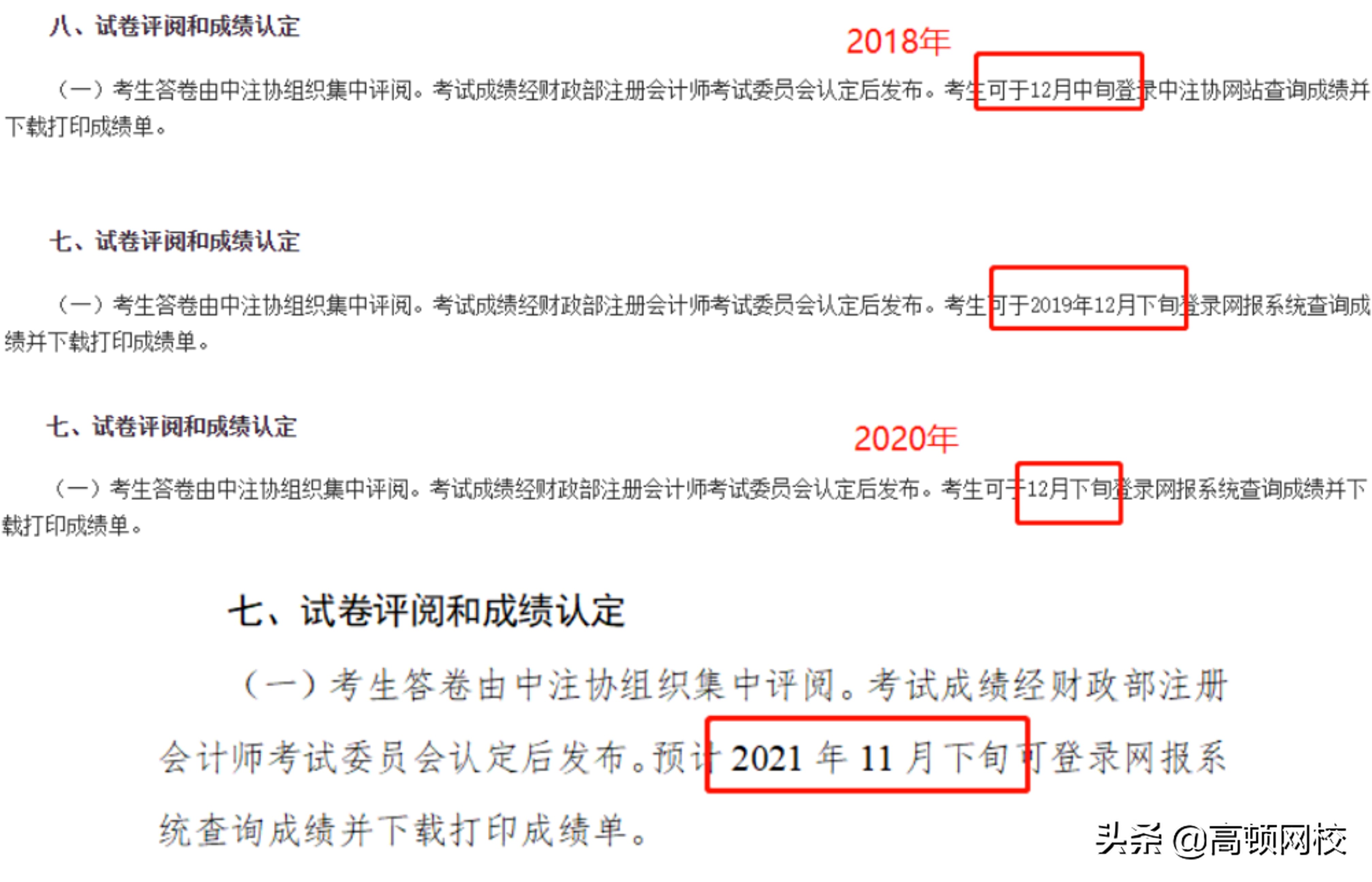 中级会计成绩查询时间定了，CPA还会远吗？