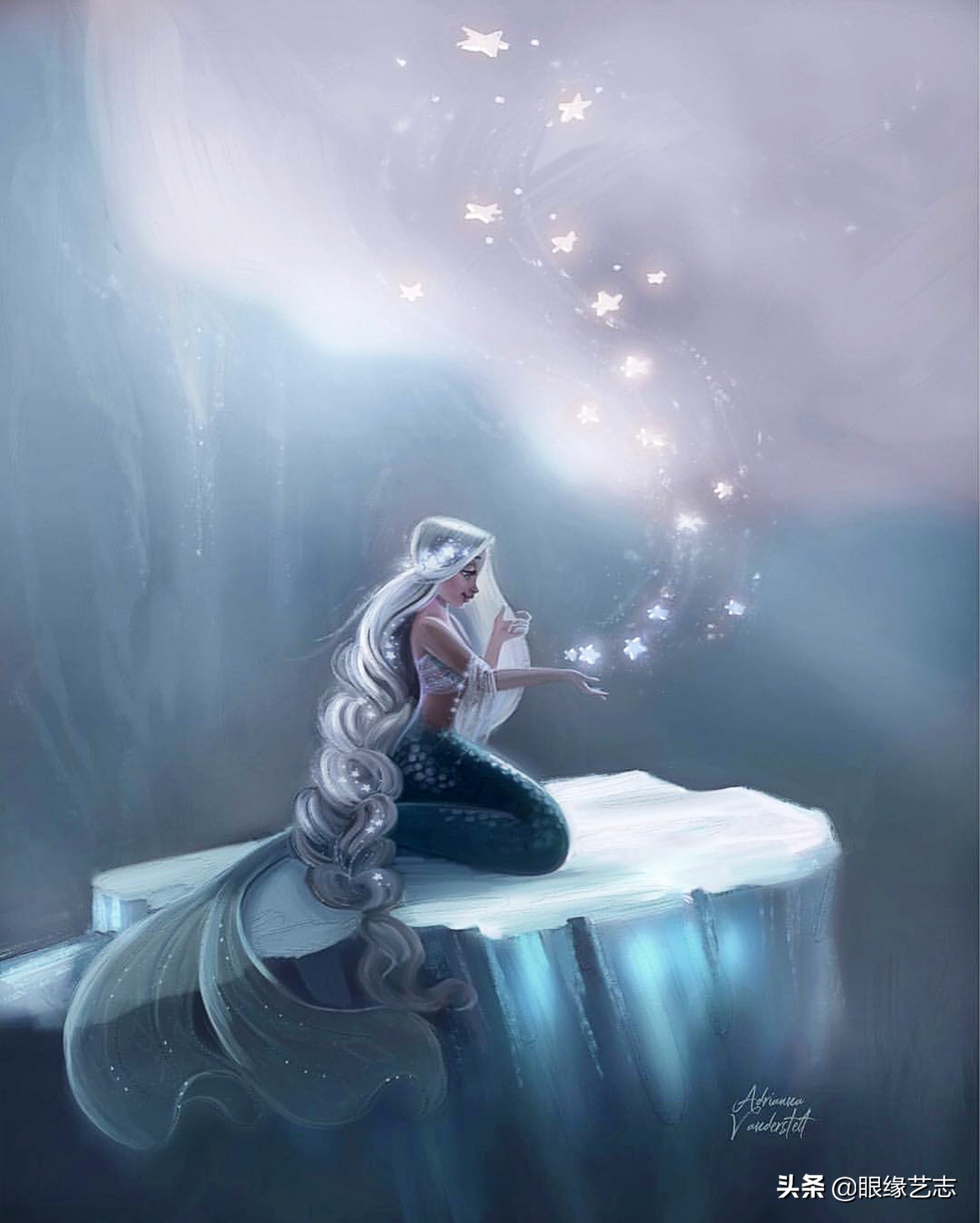 美人鱼美在何处?迪士尼画师带你领略虚幻美学中的人鱼梦