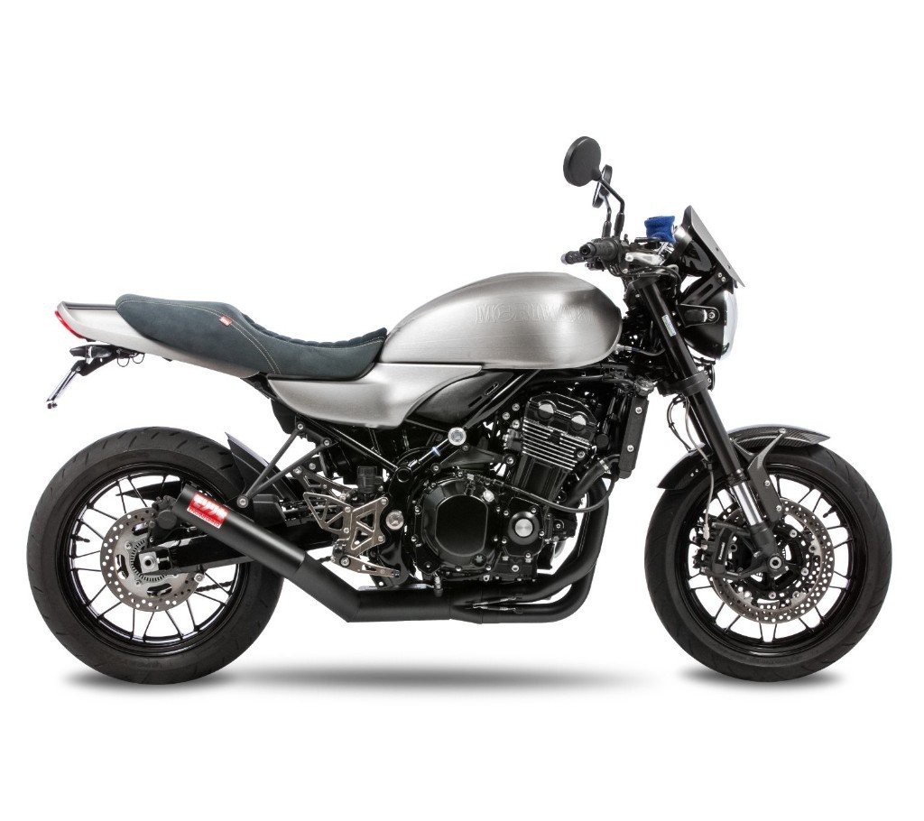 川崎Z900rs和复古摩托车的灵魂竟然是黑色排气管？