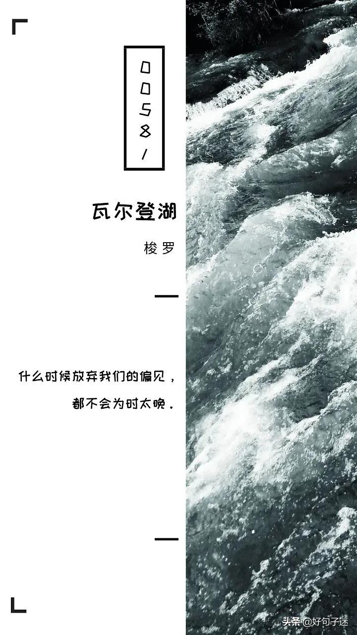 瓦尔登湖经典句子（分享12句小说瓦尔登湖的经典语录）