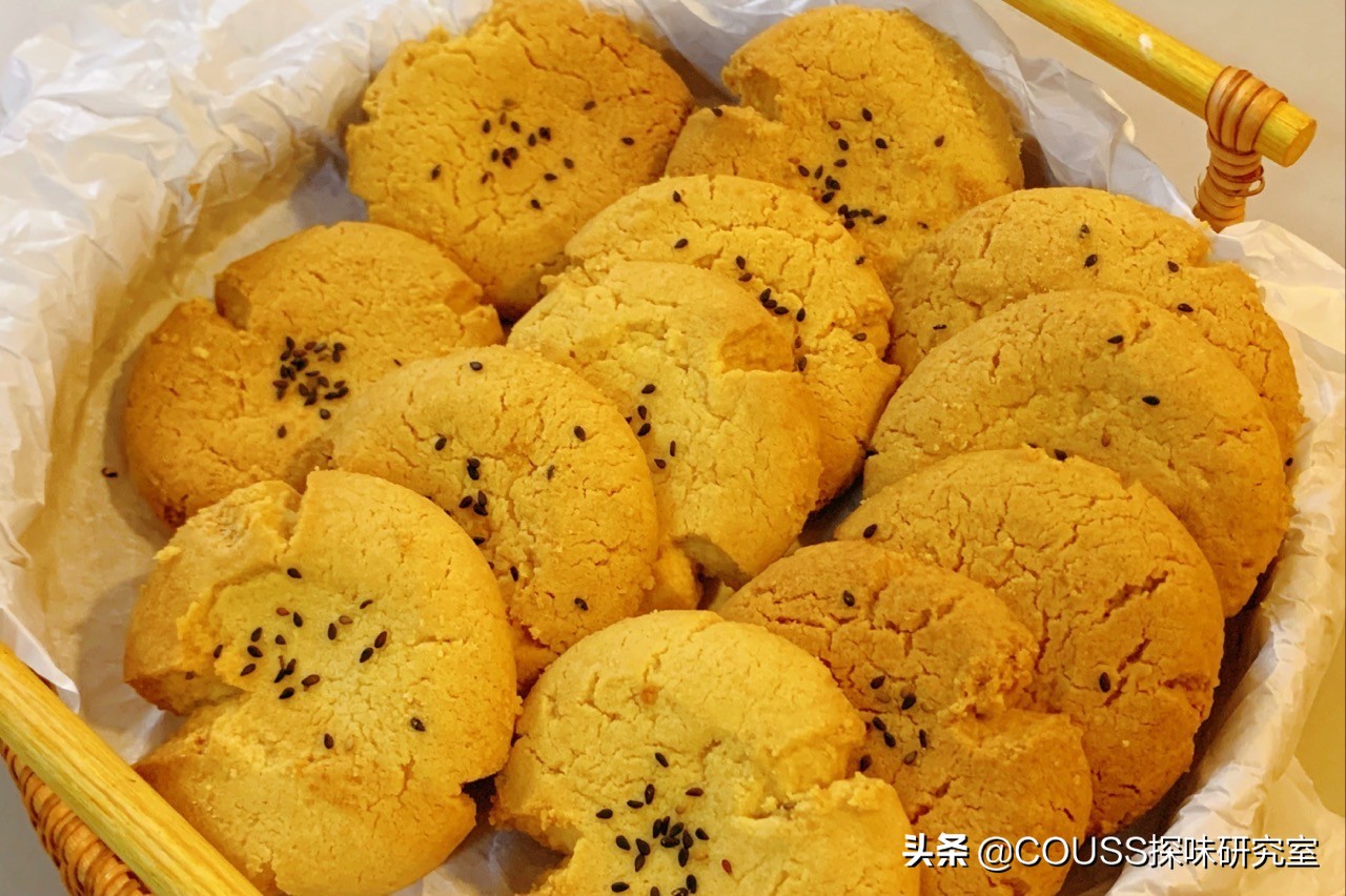 正宗宫廷桃酥的经典配方，这才是小时候的味道