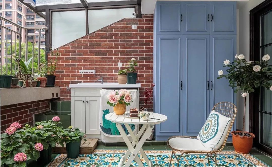 阳台瓷砖选择,铺贴方法,装修效果图一览