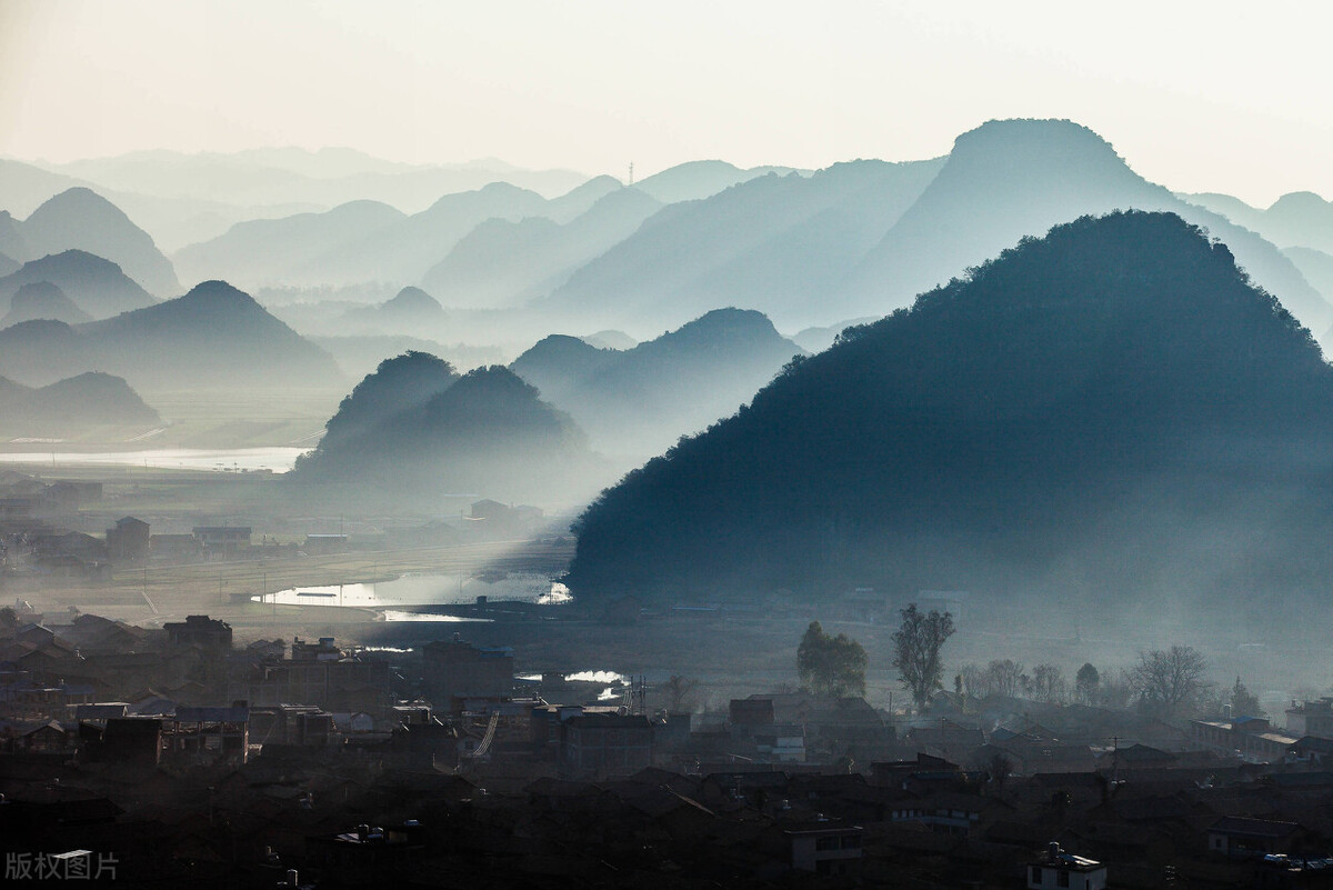 文化常识：都是表示山，峦、峰、岭、岳、丘有什么不同