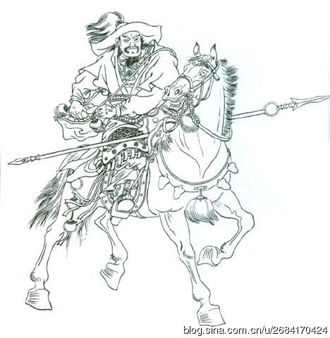 白描水浒三十六天罡星