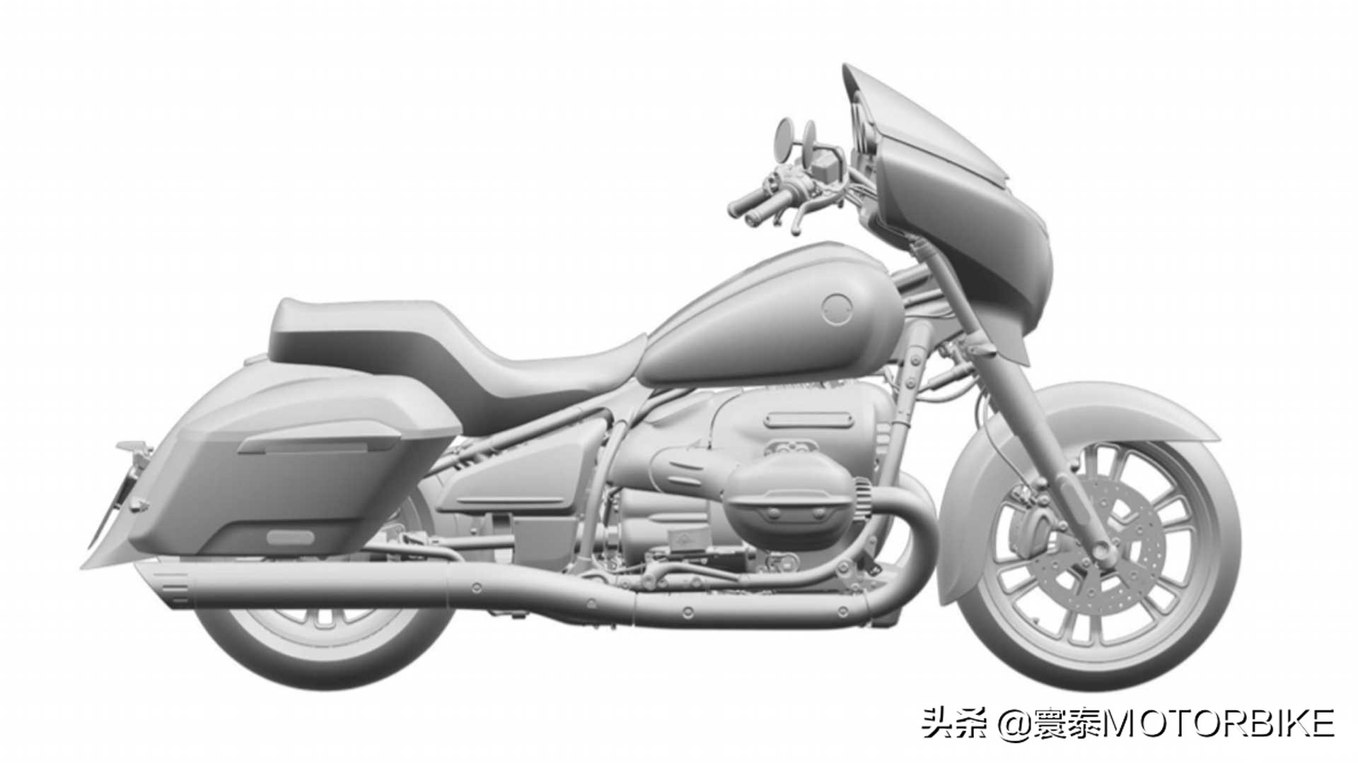 宝马 R18 重型旅行巡航车谍照曝光