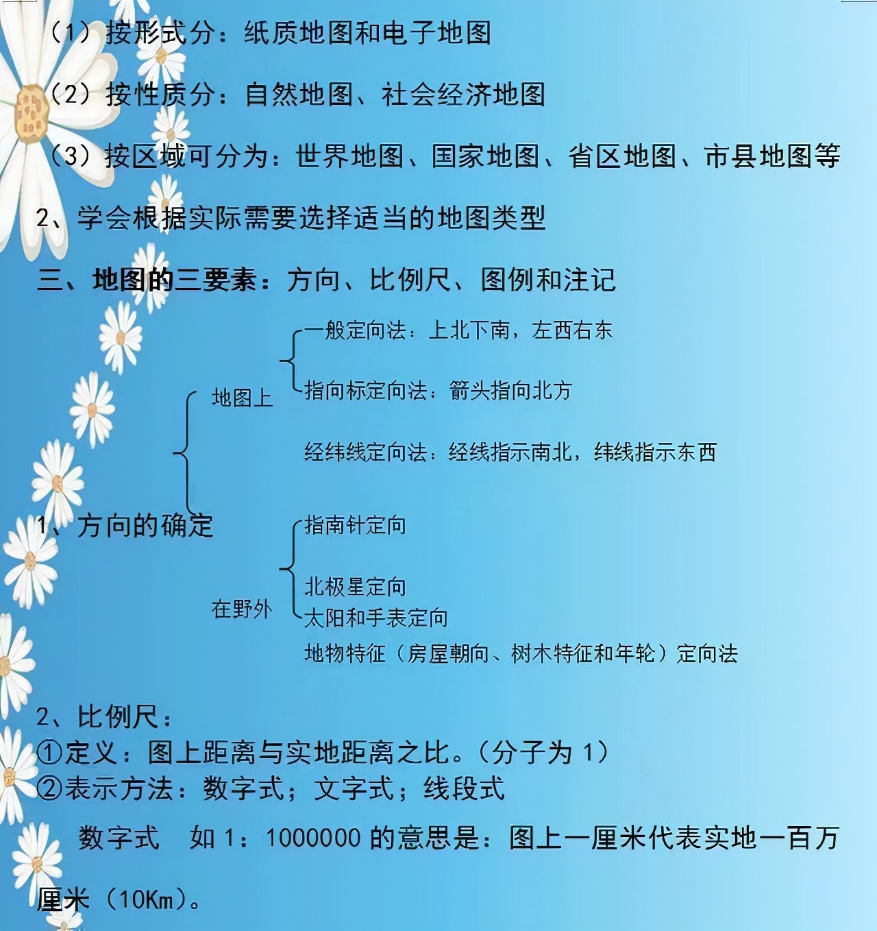 地理老师太逆天了！两年考点整理成“一张纸”，全班48人考满分