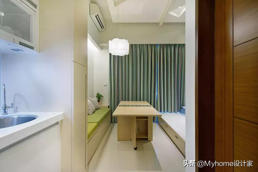 10㎡客厅的10种布局方案,客餐厅一体,小户型还大两倍