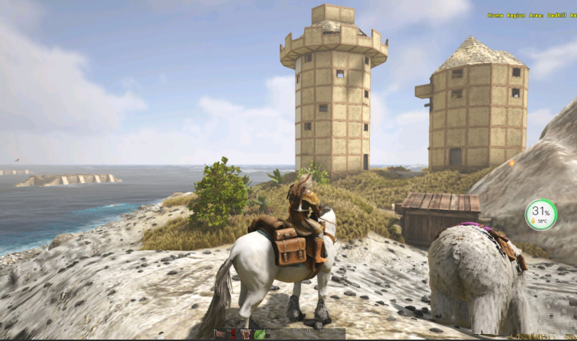 Steam海盗游戏《ATLAS》基地建造攻略，依山傍水才是最佳选择
