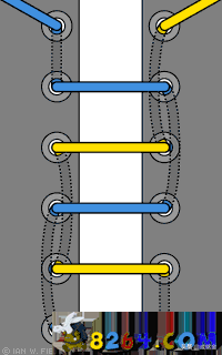 鞋带系的不好看？生活最常见24种鞋带的系法(图解)来了，收藏了