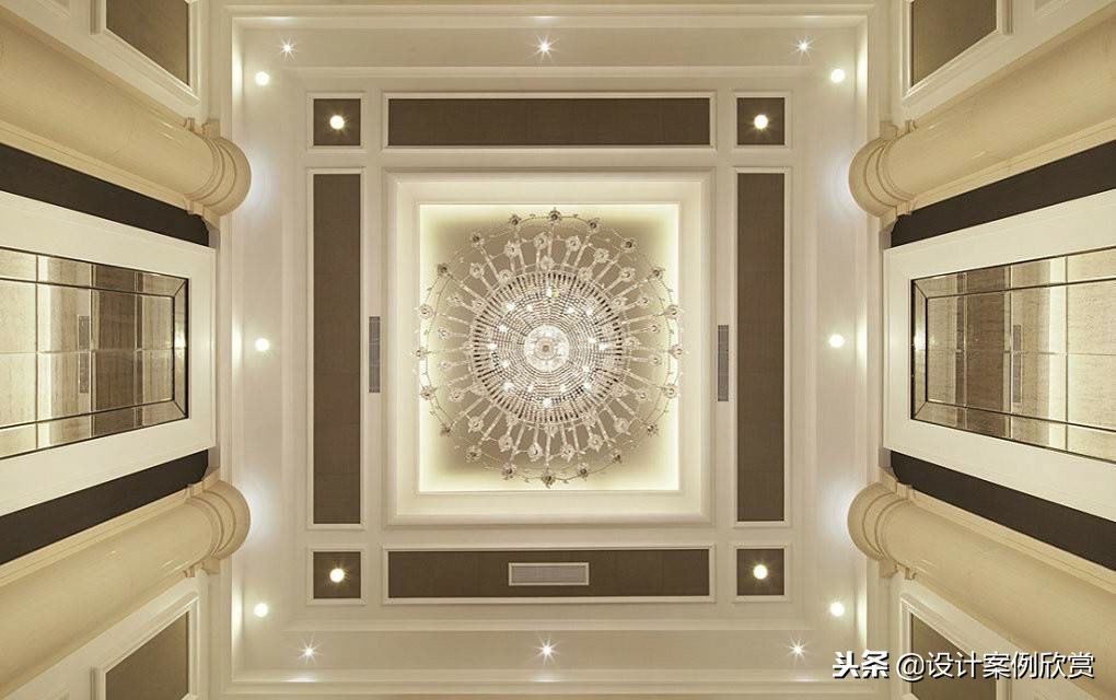 欧式装修不会设计吊顶？看看这些实景案例，太大气了