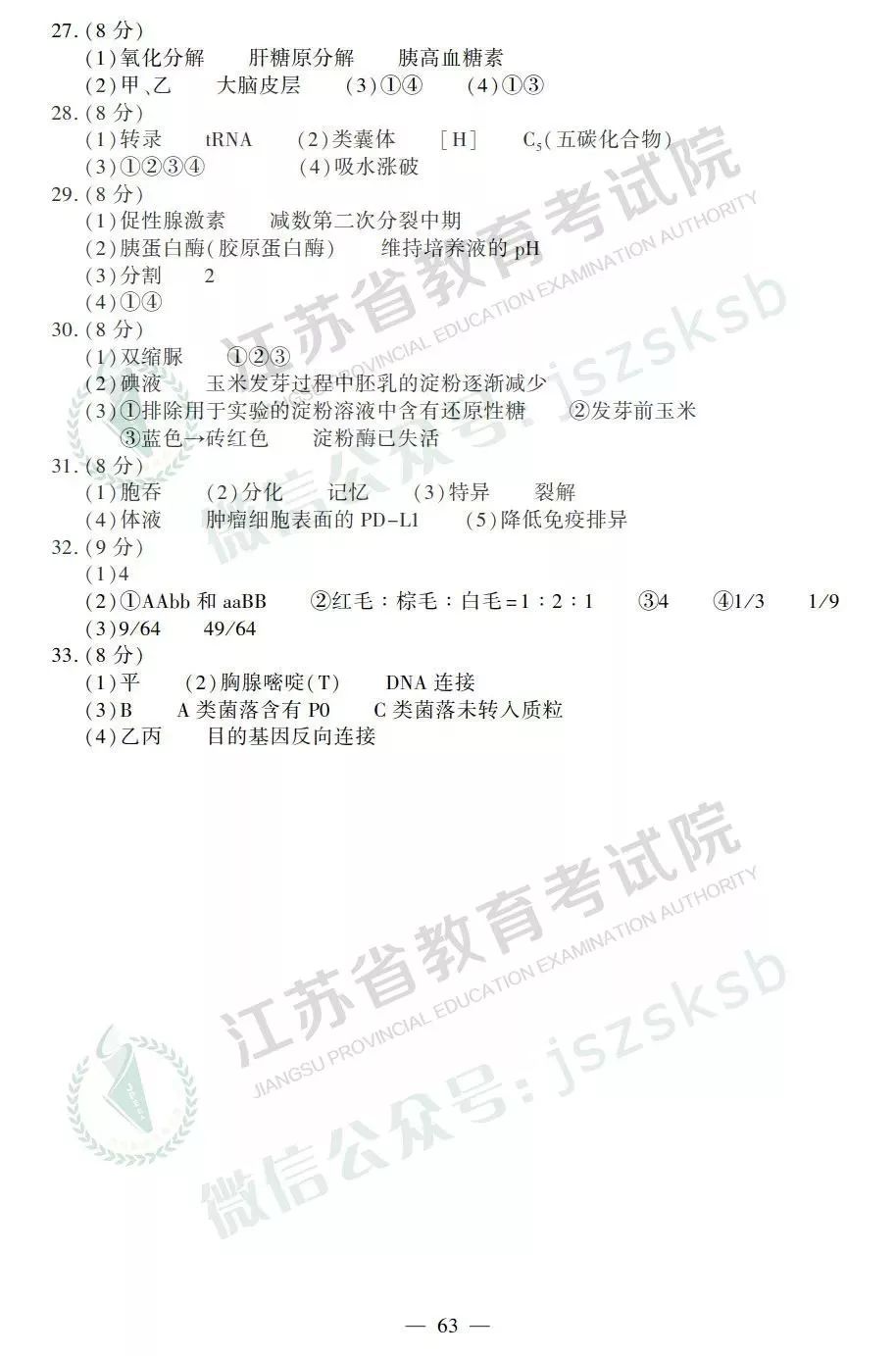 【最新】刚刚！2019江苏高考试题+答案公布，快来估分吧~