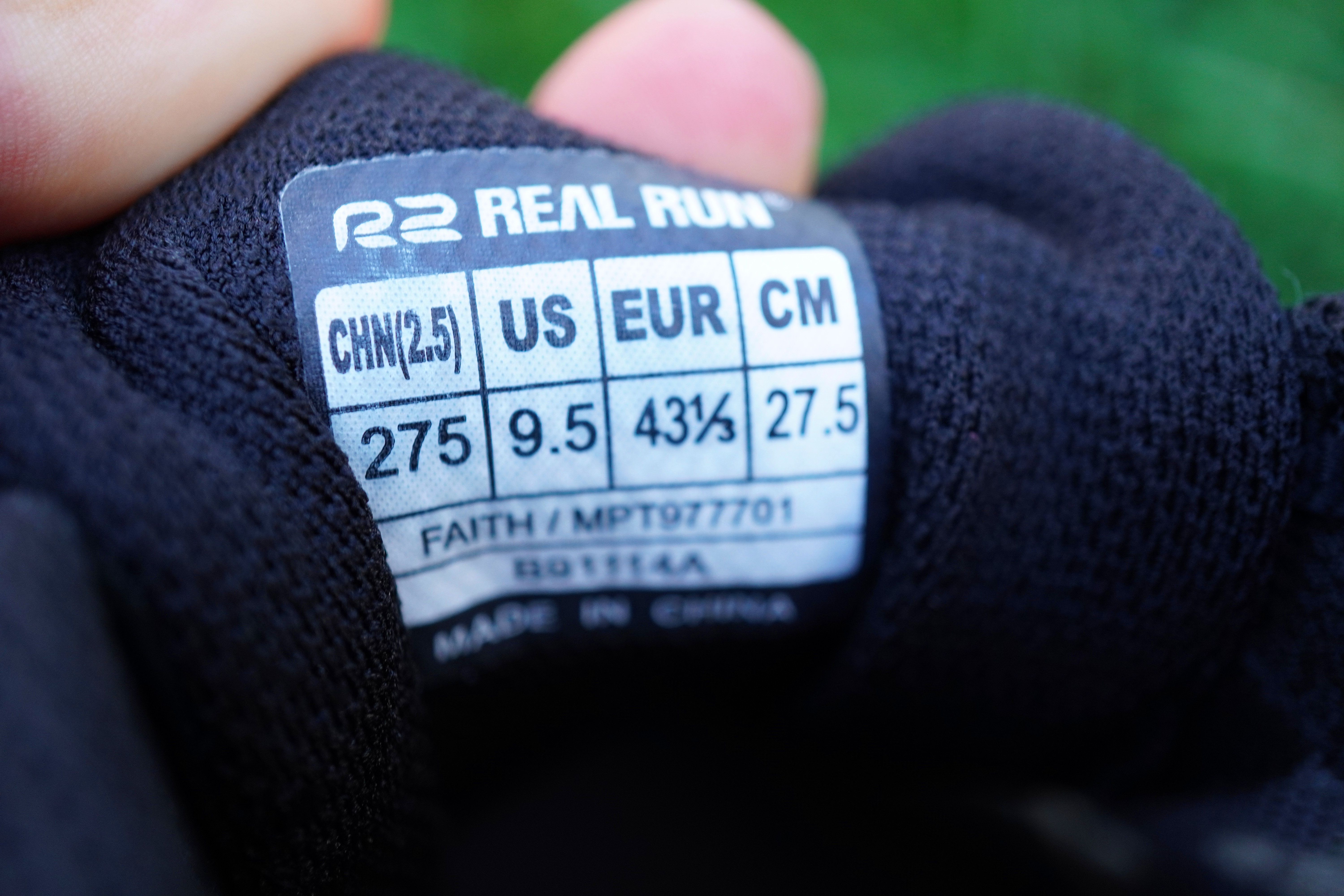 一鞋跑天下——R2 Real Run Faith信念全地形跑鞋测评