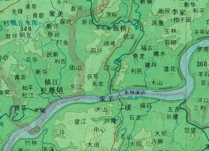 长江水陆转口小镇—朱杨溪