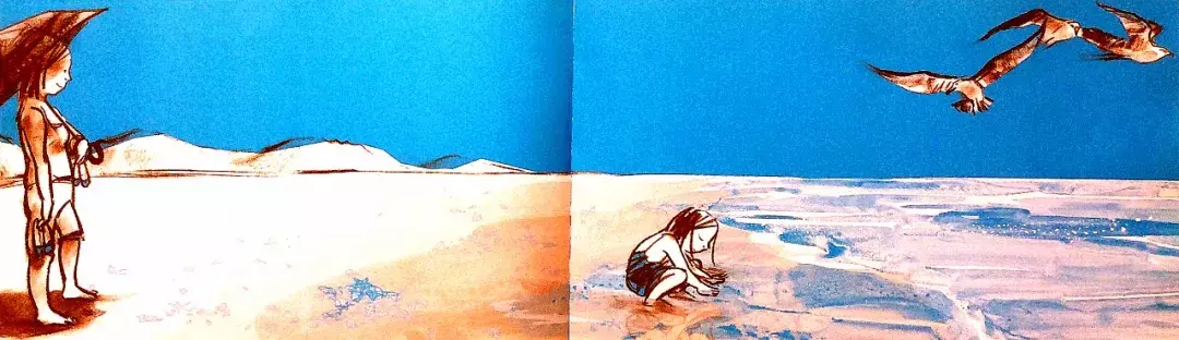 追求探索与冒险的经典无字绘本《海浪》