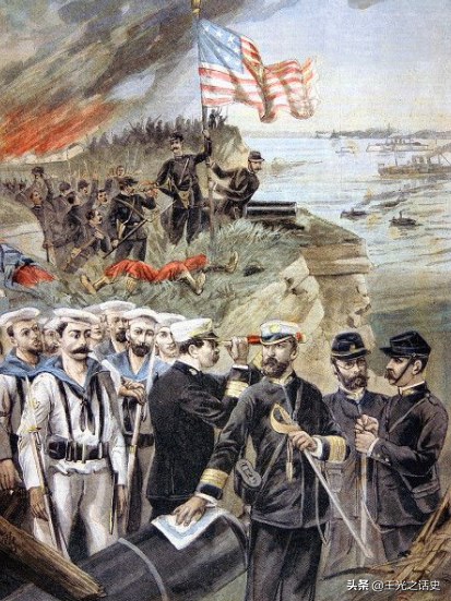 1898年,美西战争爆发在美国的支持下,菲律宾独立军很快就驱逐了西班牙