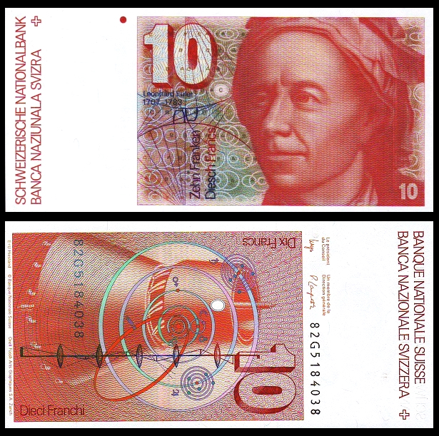 瑞士法郎瑞士法郎为什么能成为最安全的钞票