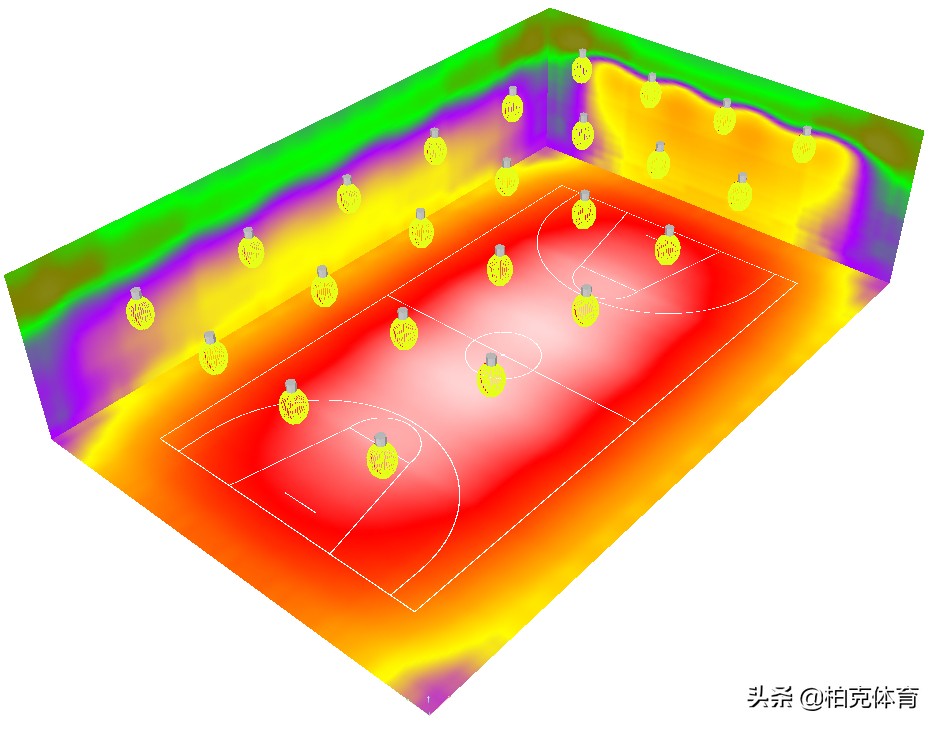 篮球比赛场地照明度是多少(篮球场馆照明如何设计 这些你都知道吗？)
