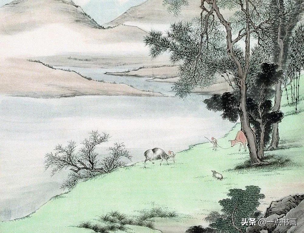诗+画——春雨霏霏，醉看山水