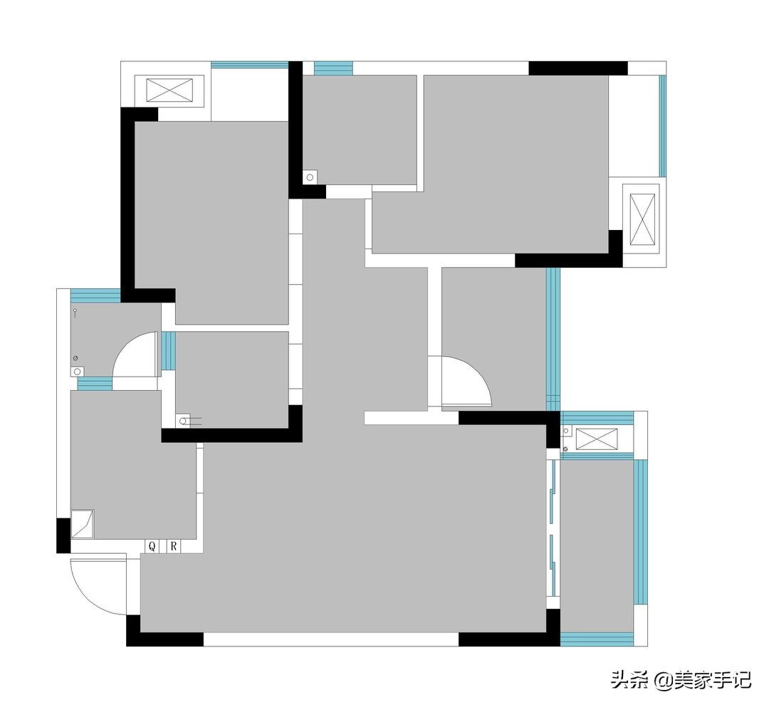 小户型简装典范：80㎡温馨实用装修全解析