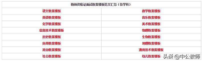 教资面试十分钟教案写作技巧与模板