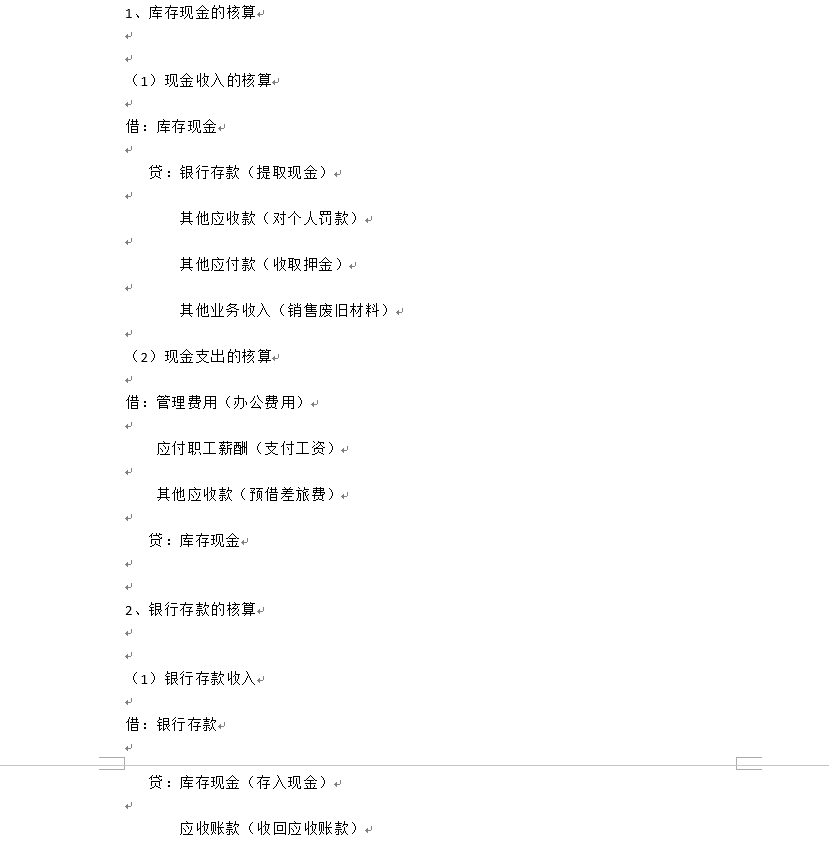 会计人必备330条会计分录，电子版，word版本，可打印学习