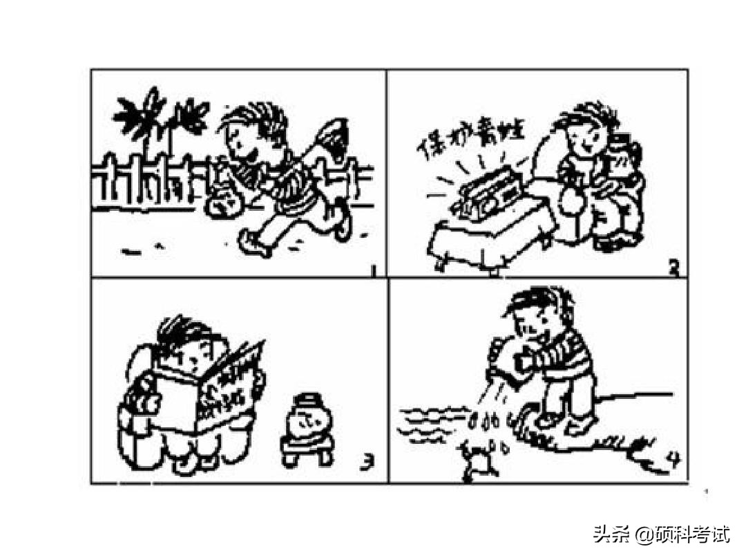 二年级看图写话全集:语文考试满分必备(完整版)附参考范文