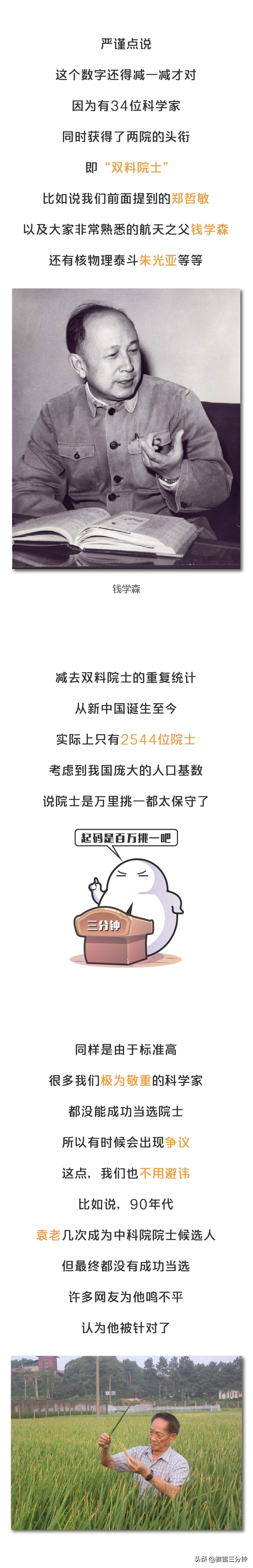想要成为一名院士有多难？袁老都曾落选好几次