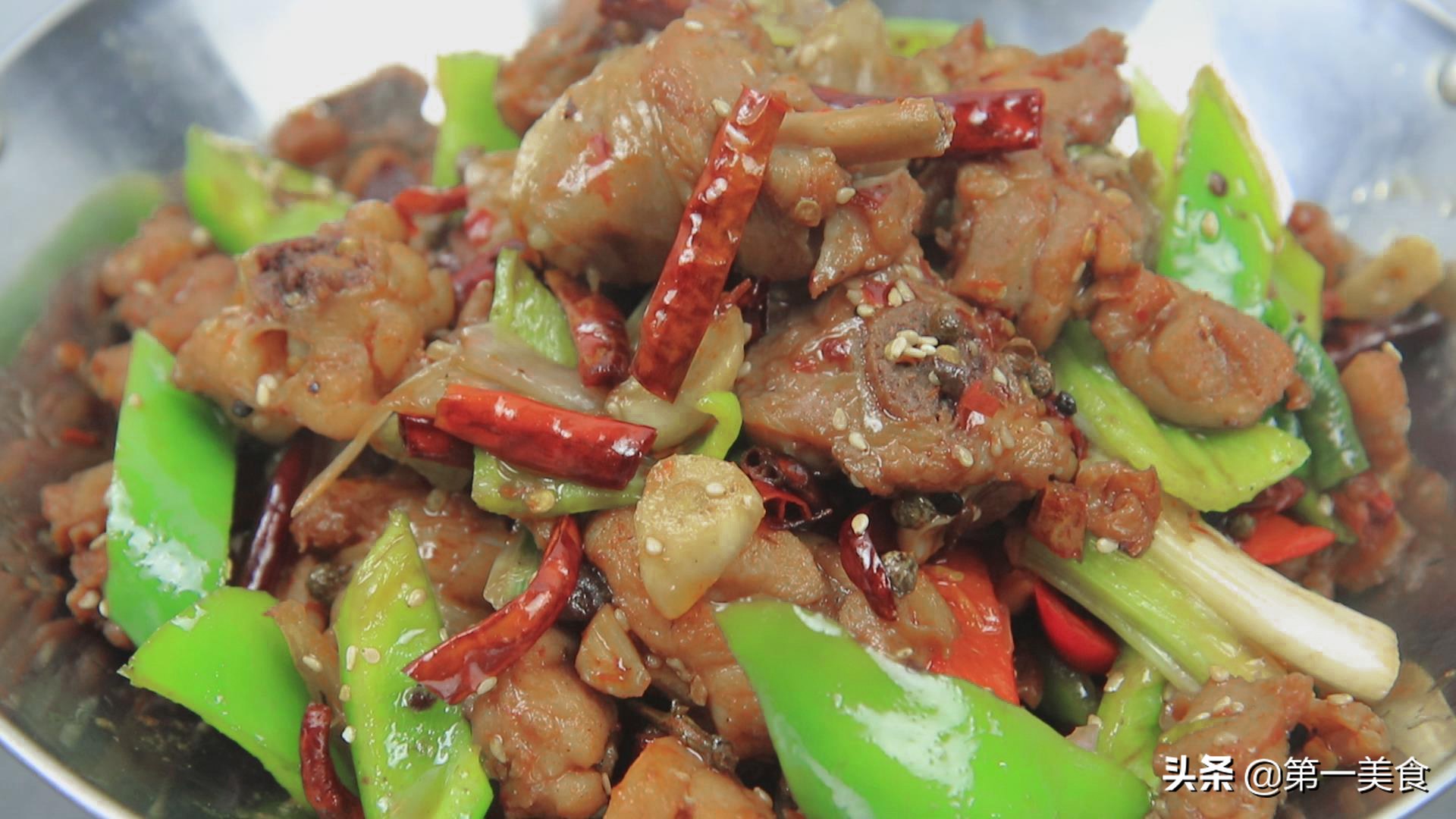 干鍋雞,干鍋雞的制作方法