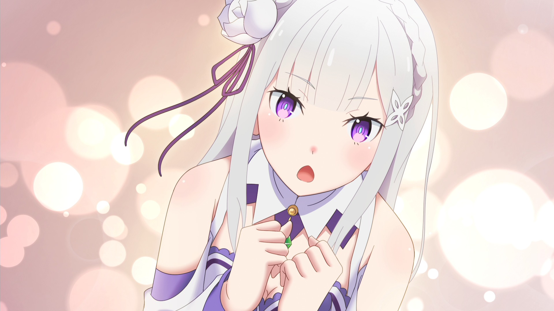 動漫中的白毛女，有沒有你的菜？
