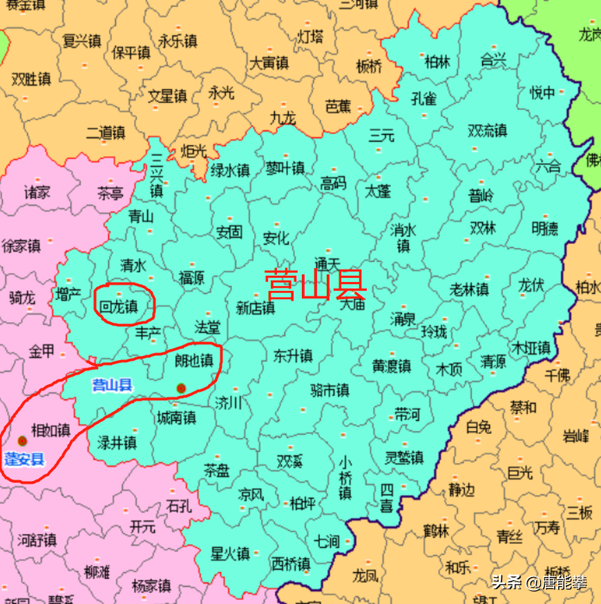 南充蓬安、营山乡镇变迁，四川社会经济调研报告系列之3，5月