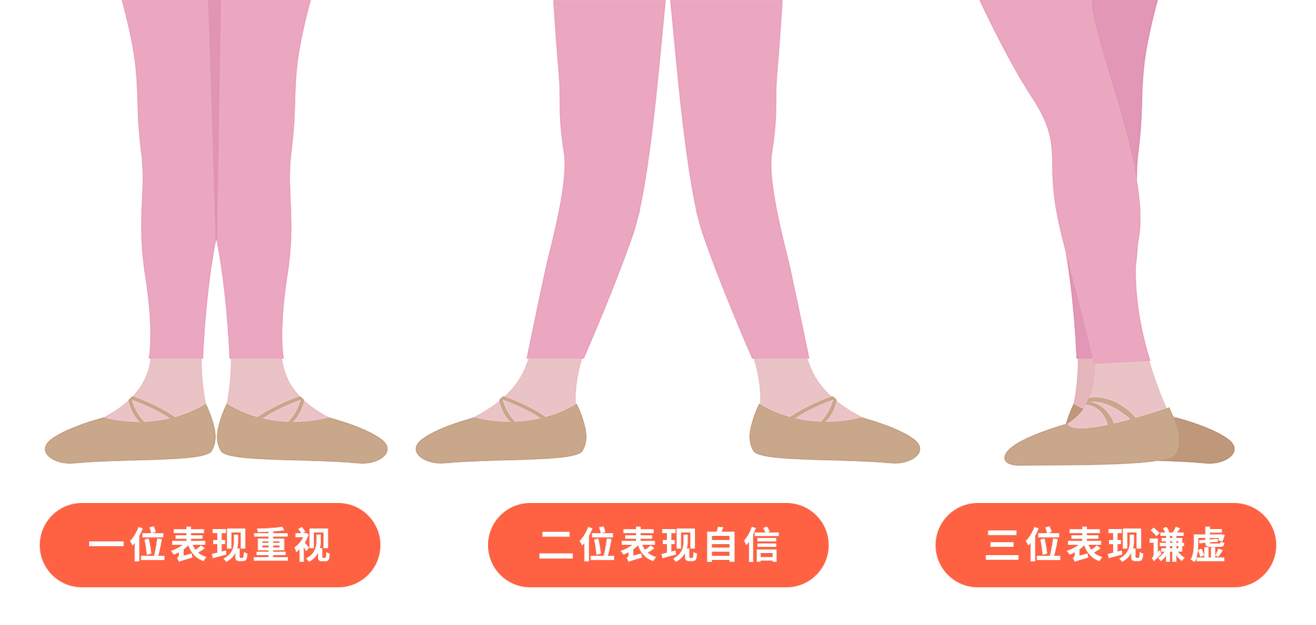 「芭蕾形体训练」第八期：让身体更加直立--五个脚位