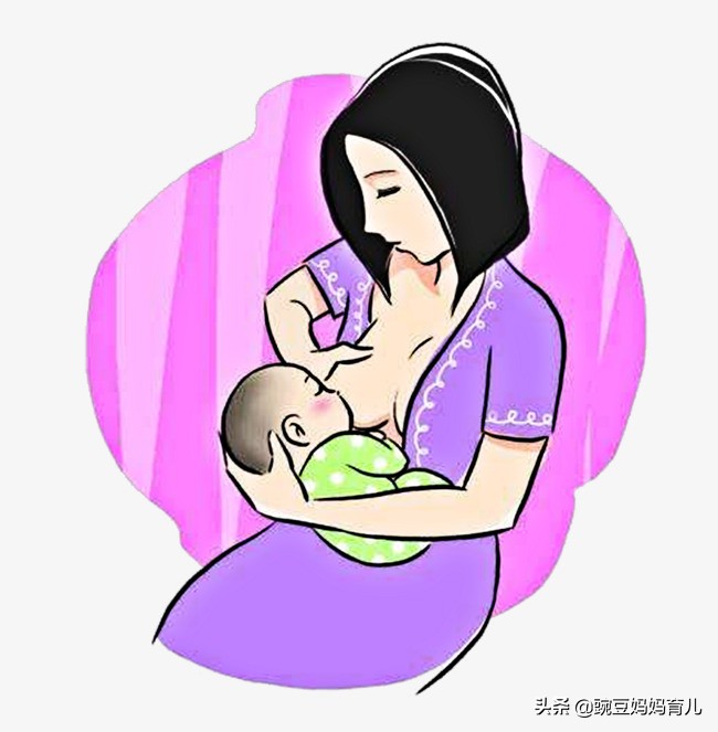 宝宝吃母乳妈妈 交替图片