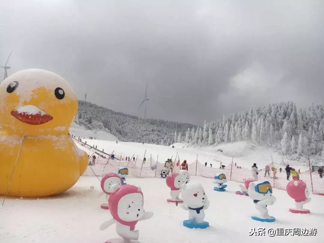 恭喜重庆又喜提一个4A景区！风车云海、日出星空，元旦去还可耍雪