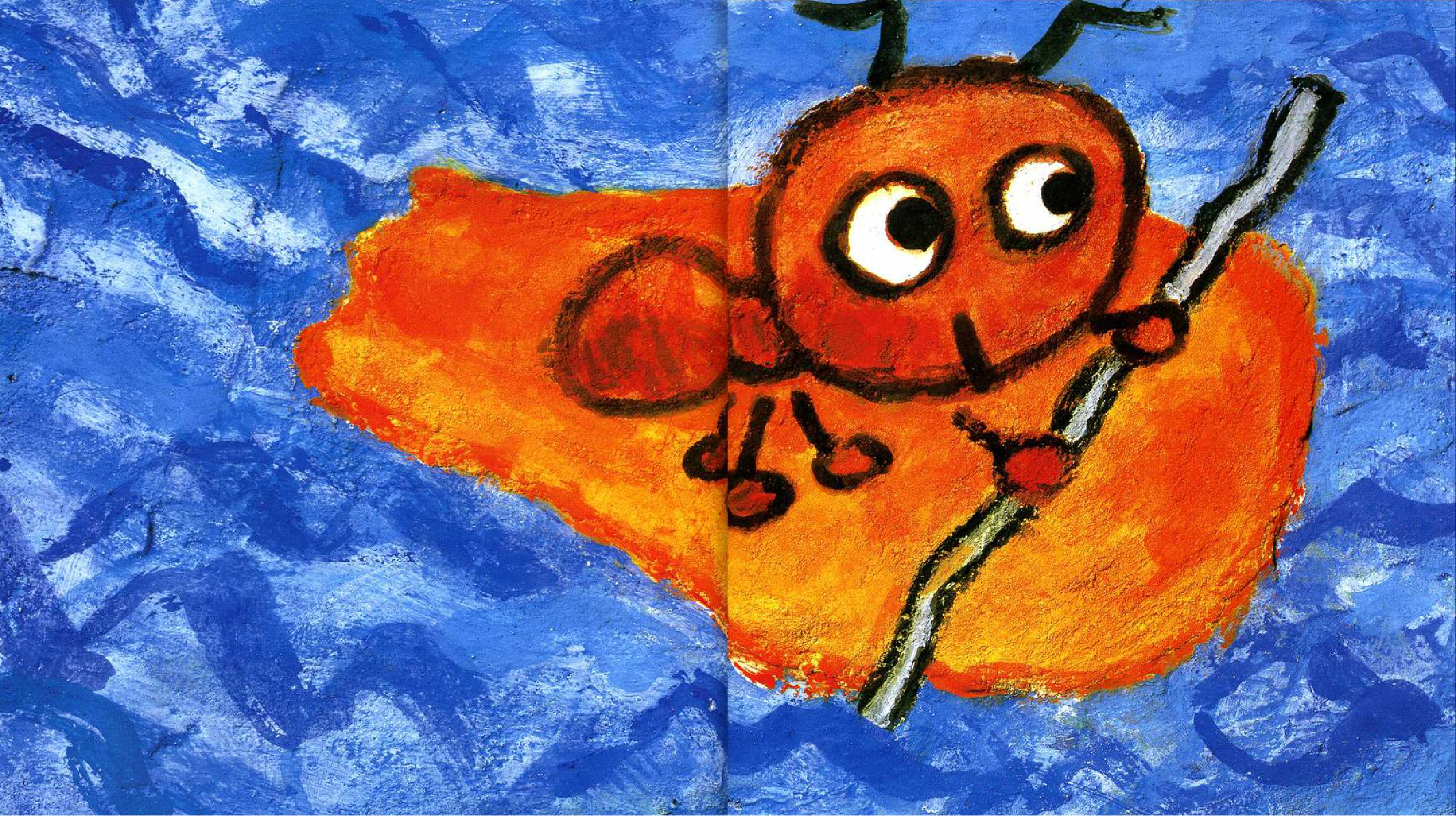 一个关于彩虹花的绘本故事《彩虹色的花》