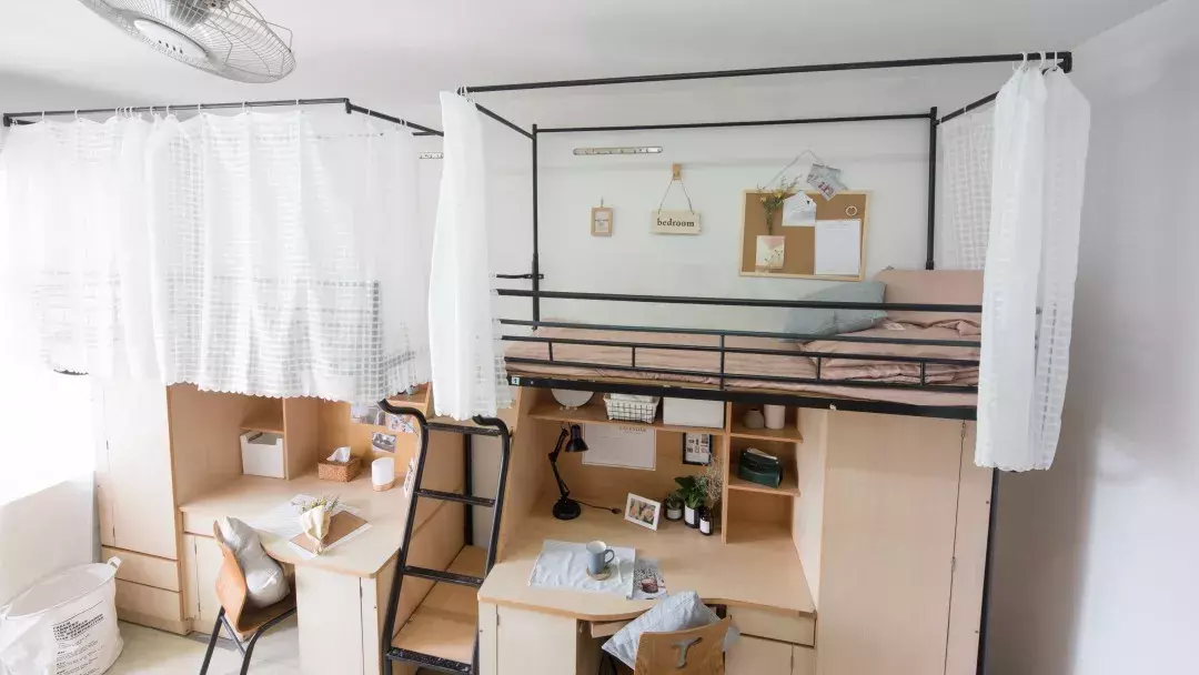 宜家风的寝室？网友又酸了：浙大的寝室，不是我的寝室！