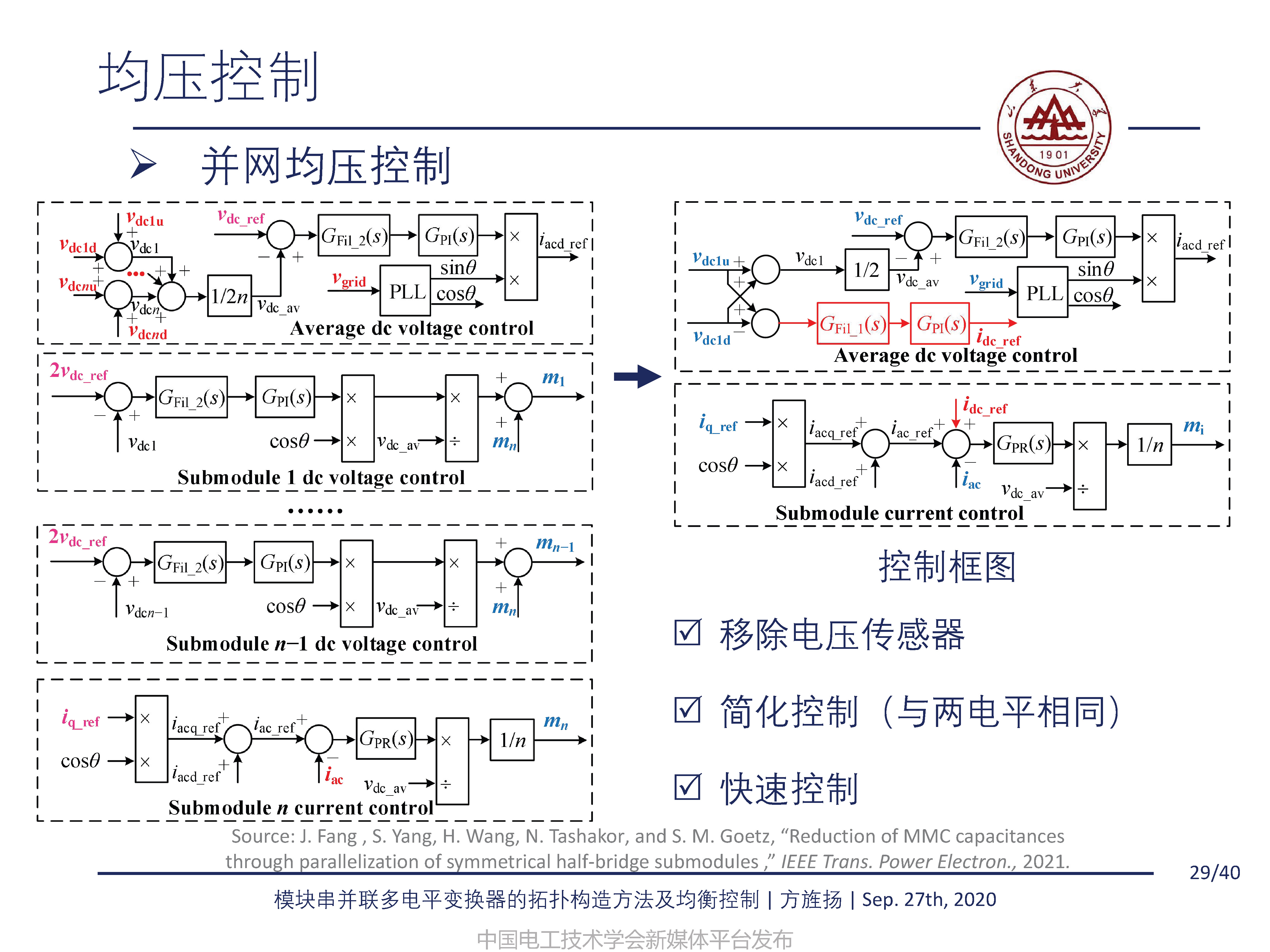 山东大学方旌扬教授：模块串并联多电平变换器的拓扑构造方法