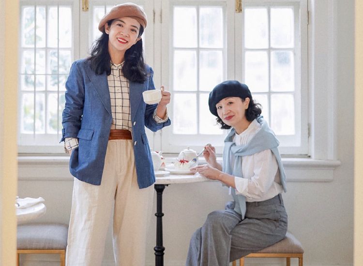 5、60岁的女人，如何把优衣库穿高级？7套秋冬搭配，照着穿就很美