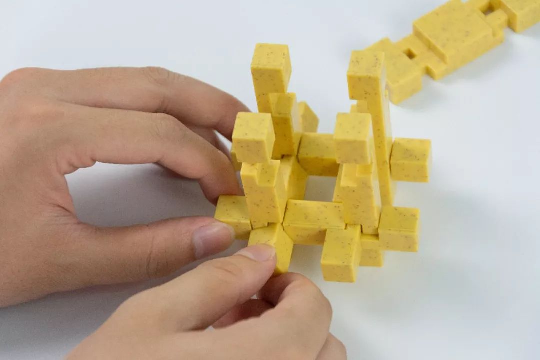 孔明锁系列拼装教程(六):笼中取珠