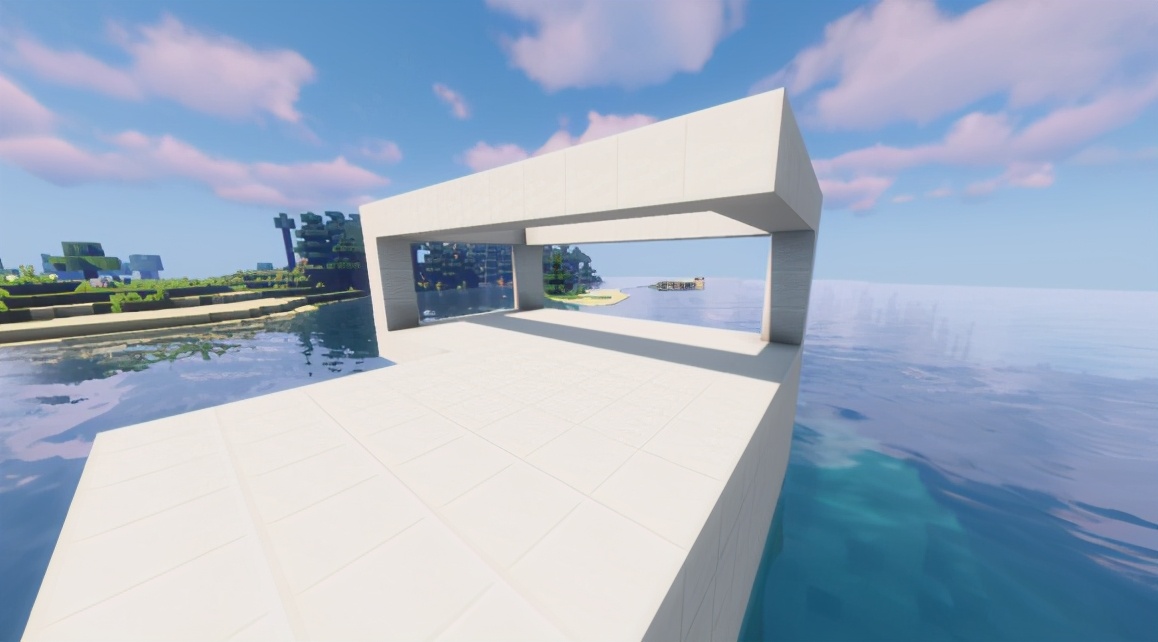 我的世界水上别墅教程(打造海上别墅面朝大海春暖花开)-aoe家园