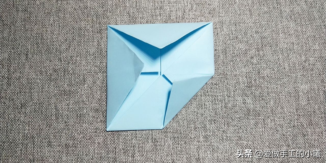 折纸教程：玫瑰花折纸图解，简单漂亮易操作，几步就完成