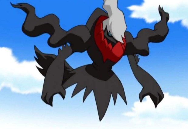 暗黑宝可梦——达克莱伊(属性:恶)达克莱伊是一只黑色的,如同阴影般的