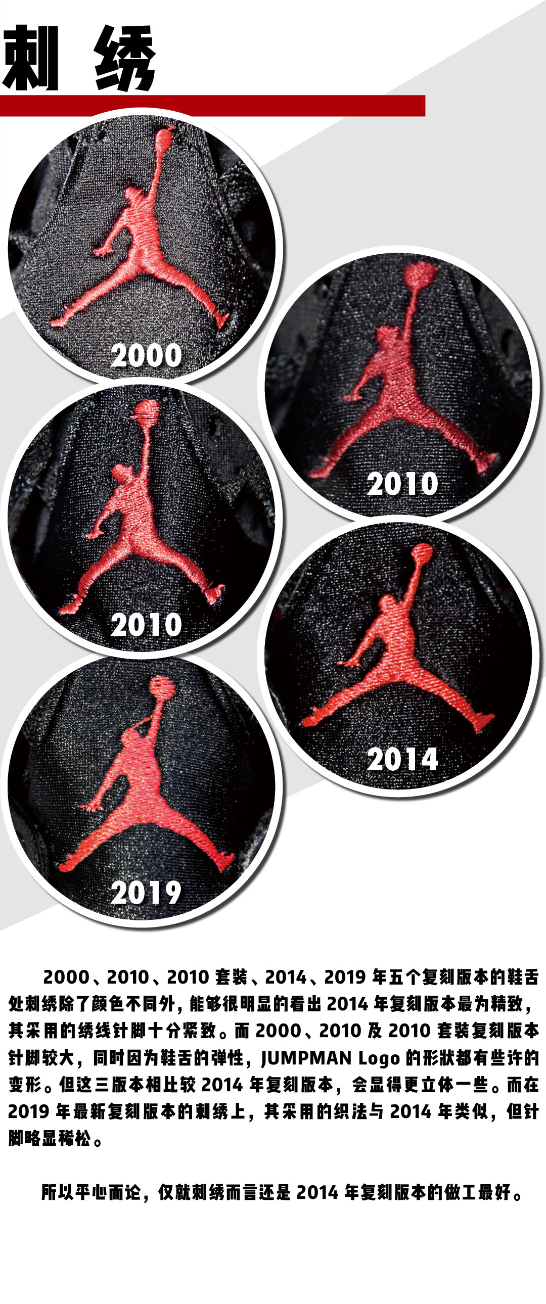 买了五双Air Jordan 6黑红每一双都不一样？——AJ6历次复刻对比