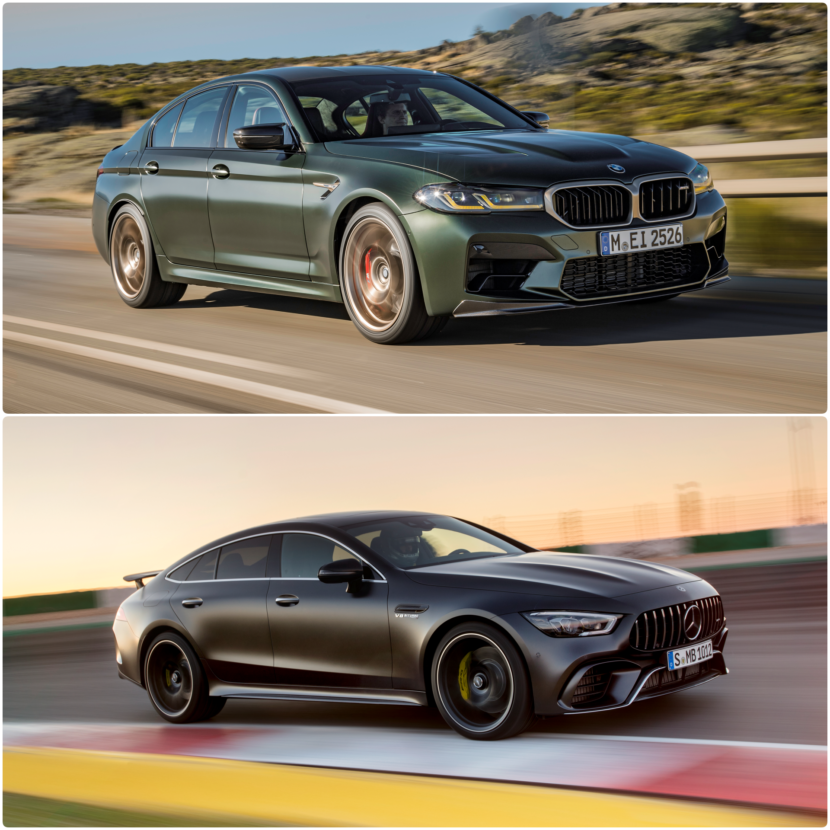 宝马bmw m5跨级对比毫不逊色!