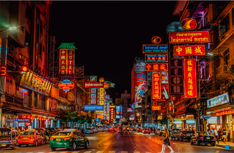 曼谷唐人街将用“灯光秀”迎接中国农历新年