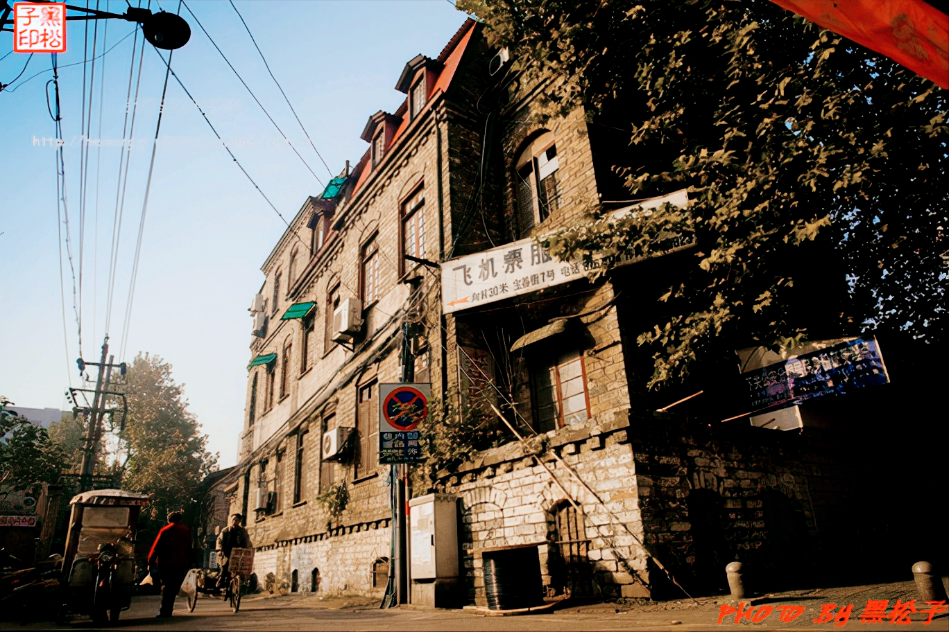 南京民国建筑｜扬子饭店最有特色 是老外用城砖垒造的欧式城堡建筑