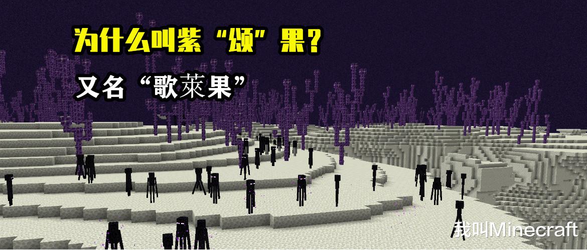 我的世界：紫颂果，不为人知的13个秘密！mc末地歌萊果之谜
