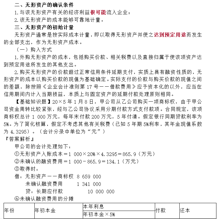 注会《会计》科目考试真题+答案解析+笔记都给你！快来学习吧