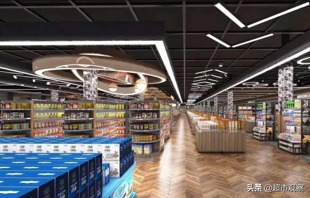 超市卖场如何设计灯光？